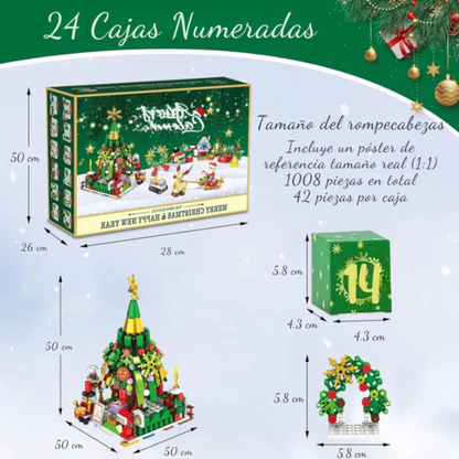 Calendario de Adviento Construye tu Navidad